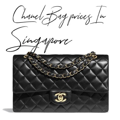 chanel singapore price bag|chanel bag small price.